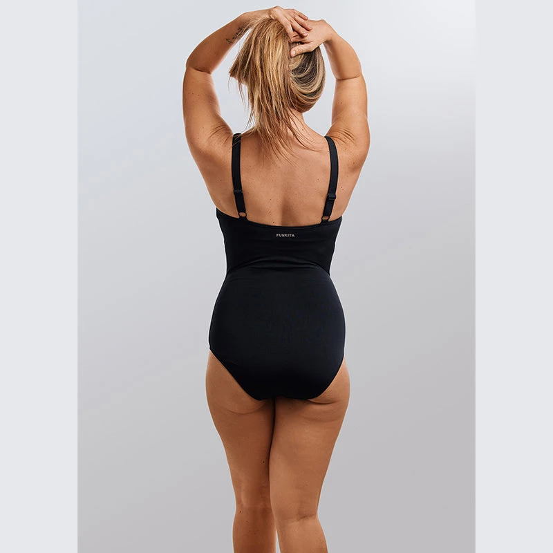 Funkita - Acacia Rose - Ladies Ruched One Piece 5 Funkita - Acacia Rose - Ladies Ruched One Piece - Image 3