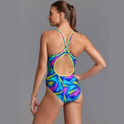 Funkita - Air Lift - Ladies Diamond Back One Piece -Funkita Swimsuit Discount Store funkita air lift ladies diamond back one piece 4