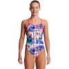Funkita - Alba Wild - Girls Single Strap One Piece 1 Funkita - Alba Wild - Girls Single Strap One Piece -Funkita Swimsuit Discount Store funkita alba wild girls single strap one piece 1