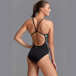 Funkita - Alien Code - Ladies Single Strap One Piece -Funkita Swimsuit Discount Store funkita alien code ladies single strap one piece 4