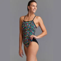 Funkita - Alien Code - Ladies Single Strap One Piece -Funkita Swimsuit Discount Store funkita alien code ladies single strap one piece 5