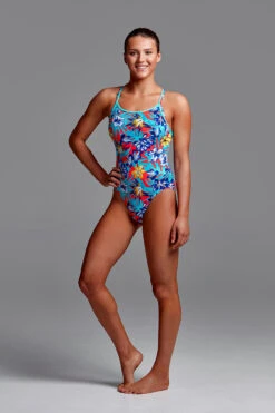 Funkita - Aloha From Hawaii - Ladies Diamond Back One Piece -Funkita Swimsuit Discount Store funkita aloha from hawaii ladies diamond back one piece 4