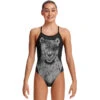 Funkita - Bear Bum - Girls Diamond Back One Piece 2 Funkita - Bear Bum - Girls Diamond Back One Piece -Funkita Swimsuit Discount Store funkita bear bum girls diamond back one piece 1