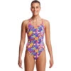 Funkita - Bee Bop - Ladies Diamond Back One Piece -Funkita Swimsuit Discount Store funkita bee bop ladies diamond back one piece 1
