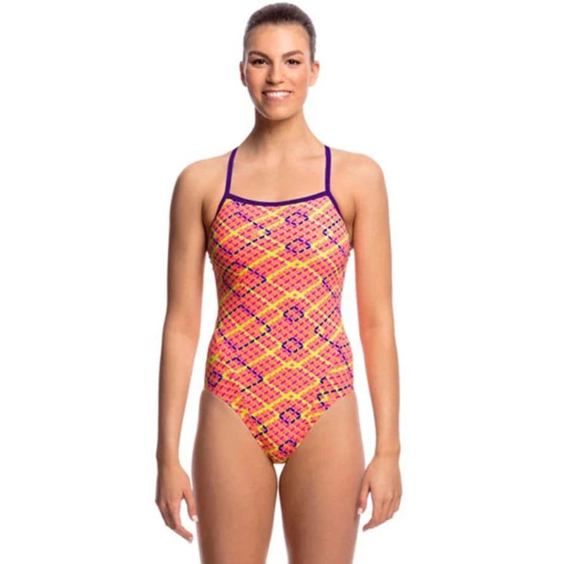 Funkita - Best Cellar - Ladies Single Strap One Piece 3 Funkita - Best Cellar - Ladies Single Strap One Piece