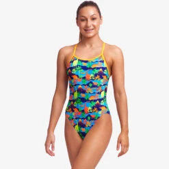Funkita - Big Bronto - Girls Single Strap One Piece 11 Funkita - Big Bronto - Girls Single Strap One Piece -Funkita Swimsuit Discount Store funkita big bronto girls single strap one piece 5