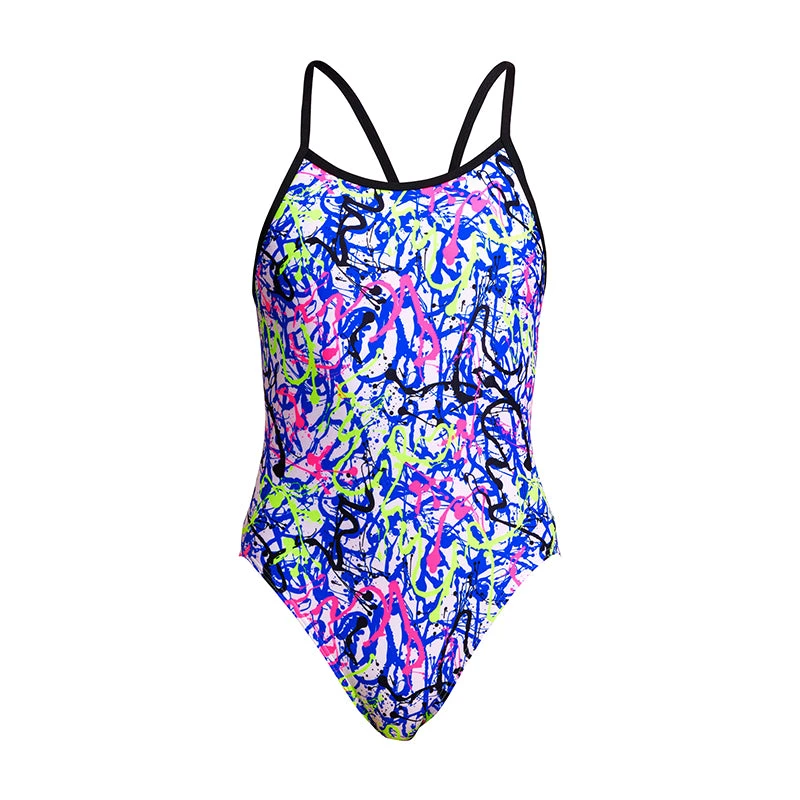 Funkita - Big Squig - Girls Single Strap One Piece 4 Funkita - Big Squig - Girls Single Strap One Piece - Image 2