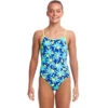 Funkita - Bird Brain - Girls Eco Diamond Back One Piece -Funkita Swimsuit Discount Store funkita bird brain girls eco diamond back one piece 1