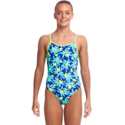 Funkita - Bird Brain - Girls Eco Diamond Back One Piece