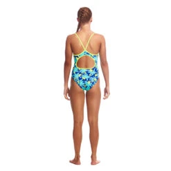 Funkita - Bird Brain - Girls Eco Diamond Back One Piece -Funkita Swimsuit Discount Store funkita bird brain girls eco diamond back one piece 3