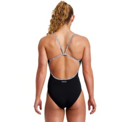 Funkita - Black Current - Ladies Single Strap One Piece -Funkita Swimsuit Discount Store funkita black current ladies single strap one piece 3