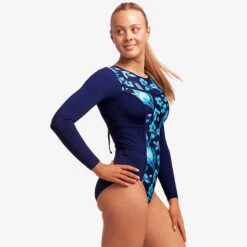 Funkita - Blue Bell - Ladies Cover Up One Piece -Funkita Swimsuit Discount Store funkita blue bell ladies cover up one piece 5