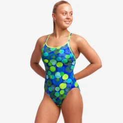 Funkita - Blue Bottle - Ladies Diamond Back One Piece 14 Funkita - Blue Bottle - Ladies Diamond Back One Piece -Funkita Swimsuit Discount Store funkita blue bottle ladies diamond back one piece 5