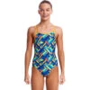 Funkita - Boarded Up - Girls Diamond Back One Piece