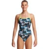 Funkita - Bone Head - Ladies Single Strap One Piece -Funkita Swimsuit Discount Store funkita bone head ladies single strap one piece 1