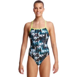 Funkita - Bone Head - Ladies Single Strap One Piece