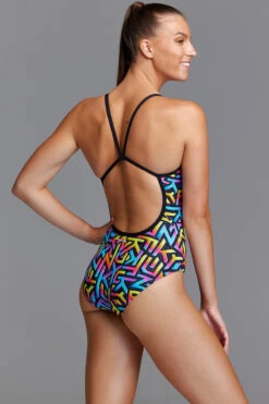 Funkita - Brand Galaxy - Ladies Single Strap One Piece -Funkita Swimsuit Discount Store funkita brand galaxy ladies single strap one piece 6