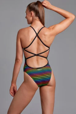 Funkita - Bright Lights - Ladies Bond Girl One Piece -Funkita Swimsuit Discount Store funkita bright lights ladies bond girl one piece 4