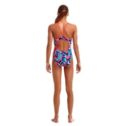 Funkita - Broken Arrow - Girls Diamond Back One Piece -Funkita Swimsuit Discount Store funkita broken arrow girls diamond back one piece 3