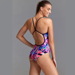 Funkita - Brush Crush - Ladies Single Strap One Piece -Funkita Swimsuit Discount Store funkita brush crush ladies single strap one piece 4