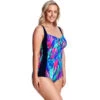 Funkita - Brush Strokes - Ladies Ruched One Piece -Funkita Swimsuit Discount Store funkita brush strokes ruched ladies one piece 1