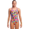 Funkita - Bubble Tea - Girls Diamond Back One Piece -Funkita Swimsuit Discount Store funkita bubble tea girls diamond back one piece 1