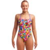 Funkita - Bubble Tea - Ladies Twisted One Piece -Funkita Swimsuit Discount Store funkita bubble tea ladies twisted one piece 1