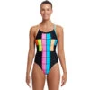 Funkita - Building Blocks - Ladies Diamond Back One Piece -Funkita Swimsuit Discount Store funkita building blocks ladies diamond back one piece 1