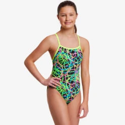Funkita - Burnouts - Girls Single Strap One Piece -Funkita Swimsuit Discount Store funkita burnouts girls single strap one piece 5