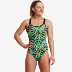 Funkita - Burnouts - Ladies Eclipse One Piece -Funkita Swimsuit Discount Store funkita burnouts ladies eclipse one piece 5