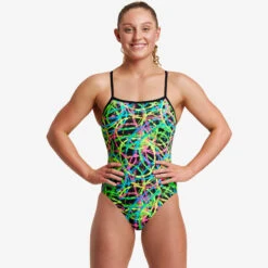 Funkita - Burnouts - Ladies Single Strap One Piece -Funkita Swimsuit Discount Store funkita burnouts ladies single strap one piece 5
