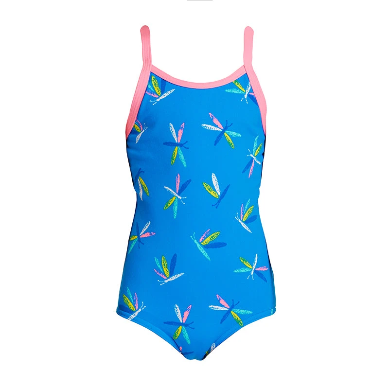 Funkita - Buzz Bird - Toddler Girls Printed One Piece 3 Funkita - Buzz Bird - Toddler Girls Printed One Piece - Image 2