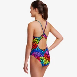 Funkita - Cabbage Patch - Girls Diamond Back One Piece -Funkita Swimsuit Discount Store funkita cabbage patch girls diamond back one piece 4