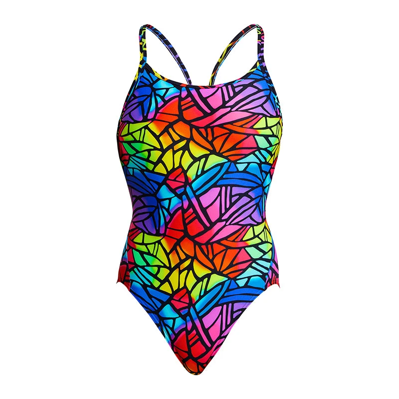 Funkita - Cabbage Patch - Ladies Diamond Back One Piece 4 Funkita - Cabbage Patch - Ladies Diamond Back One Piece - Image 2