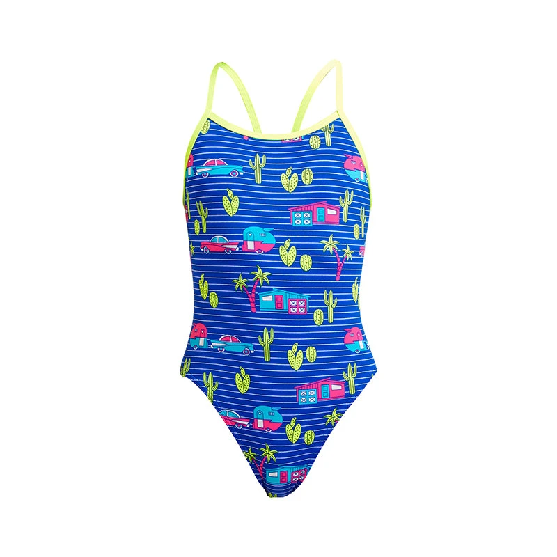 Funkita - Cadi Shack - Girls Eco Single Strap One Piece 4 Funkita - Cadi Shack - Girls Eco Single Strap One Piece - Image 2