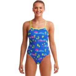 Funkita - Cadi Shack - Ladies Eco Single Strap One Piece