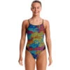 Funkita - Celtic Pride - Girls Diamond Back One Piece 2 Funkita - Celtic Pride - Girls Diamond Back One Piece -Funkita Swimsuit Discount Store funkita celtic pride girls diamond back one piece 1