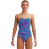 Funkita - Chain Reaction - Girls Strapped In One Piece -Funkita Swimsuit Discount Store funkita chain reaction girls strapped in one piece 0