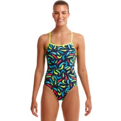 Funkita - Chilli Boss - Ladies Eco Single Strap One Piece