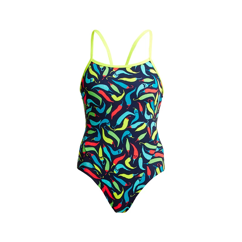 Funkita - Chilli Boss - Ladies Eco Single Strap One Piece 4 Funkita - Chilli Boss - Ladies Eco Single Strap One Piece - Image 2