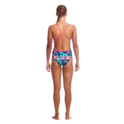 Funkita - Club Tropicana - Girls Single Strap One Piece -Funkita Swimsuit Discount Store funkita club tropicana girls single strap one piece 3