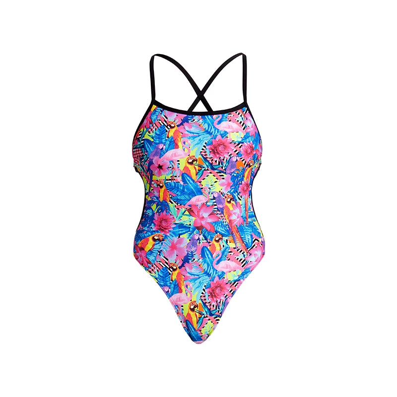 Funkita - Club Tropo - Ladies Cut Away Tie Back One Piece 4 Funkita - Club Tropo - Ladies Cut Away Tie Back One Piece - Image 2