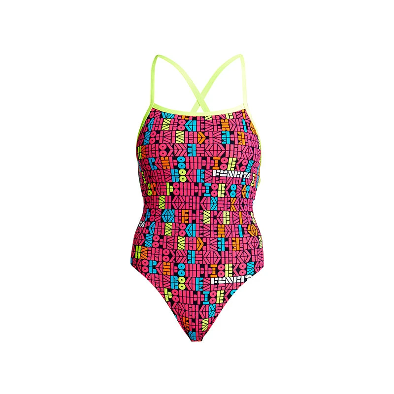 Funkita - Code Breaker - Ladies Strapped In One Piece 4 Funkita - Code Breaker - Ladies Strapped In One Piece - Image 2