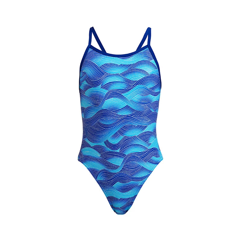 Funkita - Cold Current - Girls Single Strap One Piece 4 Funkita - Cold Current - Girls Single Strap One Piece - Image 2
