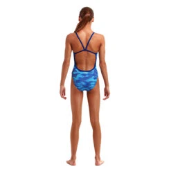 Funkita - Cold Current - Girls Single Strap One Piece 8 Funkita - Cold Current - Girls Single Strap One Piece -Funkita Swimsuit Discount Store funkita cold current girls single strap one piece 3