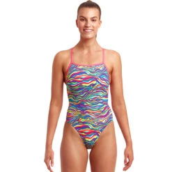 Funkita - Colour Curve - Ladies Eco Single Strength One Piece
