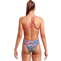 Funkita - Colour Curve - Ladies Eco Single Strength One Piece -Funkita Swimsuit Discount Store funkita colour curve ladies eco single strength one piece 3
