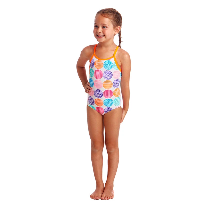 Funkita - Cotton Candy - Toddler Girls Printed One Piece 6 Funkita - Cotton Candy - Toddler Girls Printed One Piece - Image 4