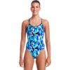 Funkita - Crack Attack - Ladies Diamond Back One Piece -Funkita Swimsuit Discount Store funkita crack attack diamond back ladies swimsuit 1