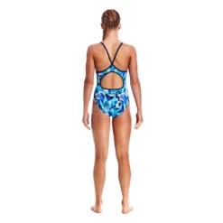 Funkita - Crack Attack - Girls Diamond Back One Piece -Funkita Swimsuit Discount Store funkita crack attack girls diamond back one piece 3